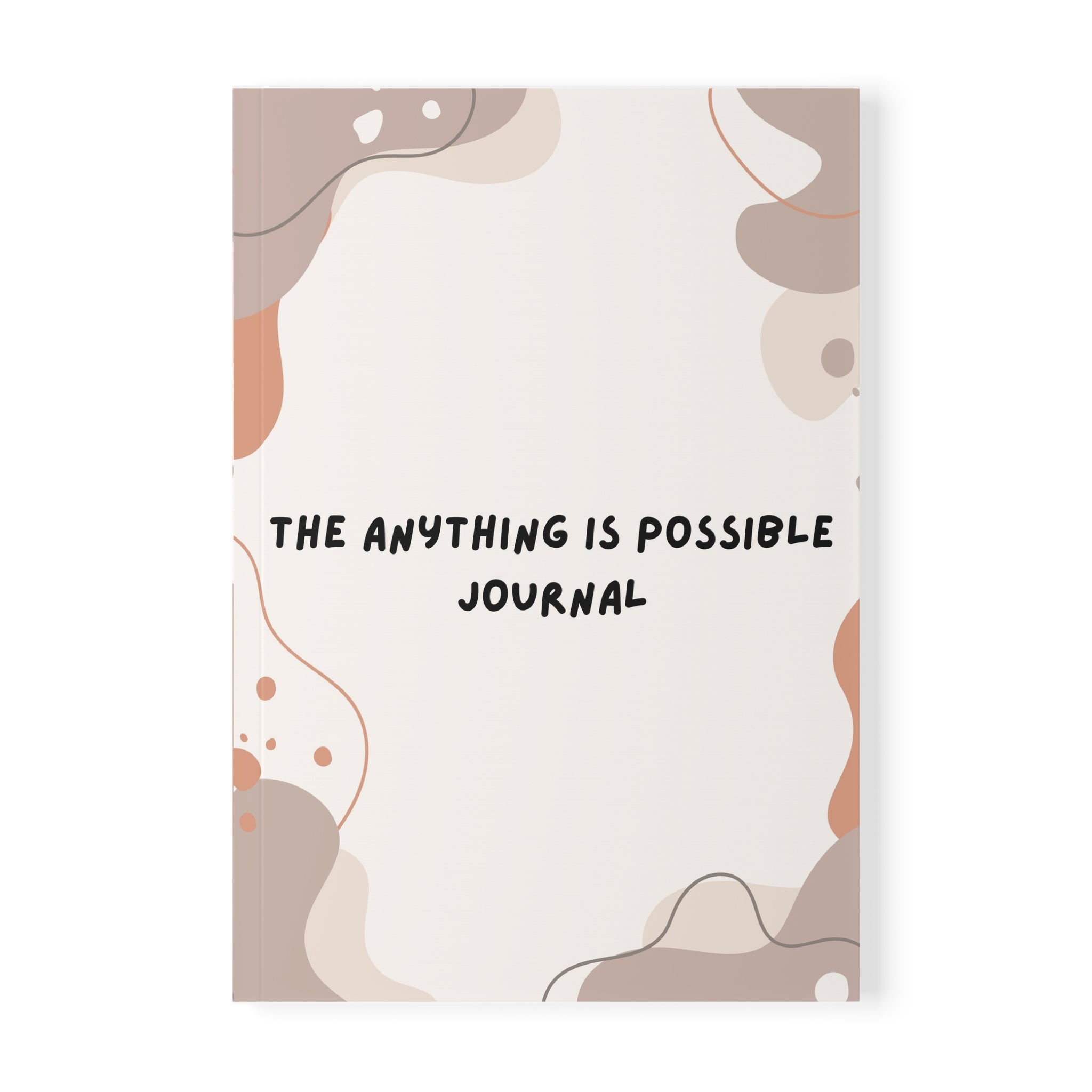 Anything Is Possible A5 Softcover Notebook — Inspirational Journal for Motivation & Organization