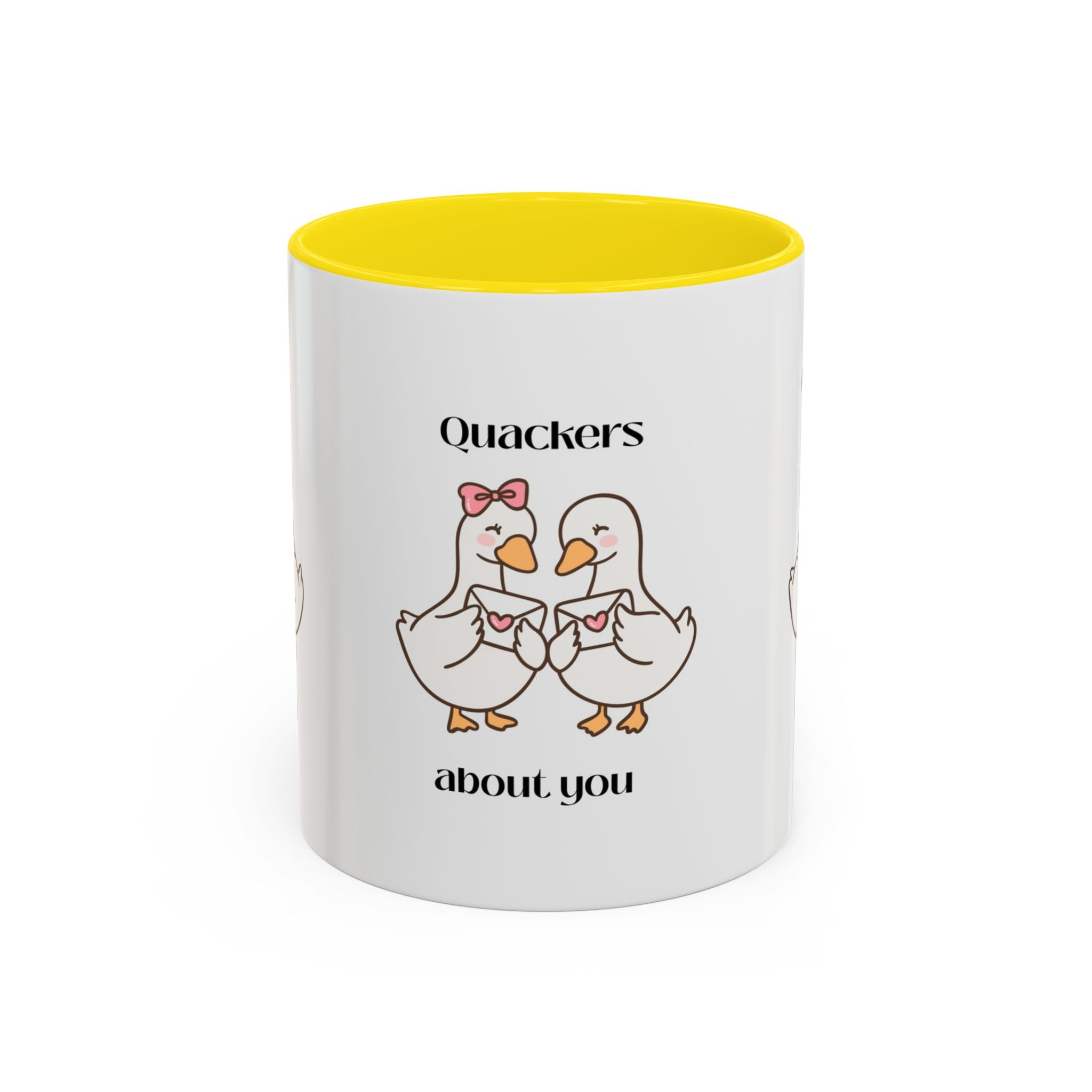 Quackers About You Valentine Coffee Mug — Cute Couples Gift (11/15oz)