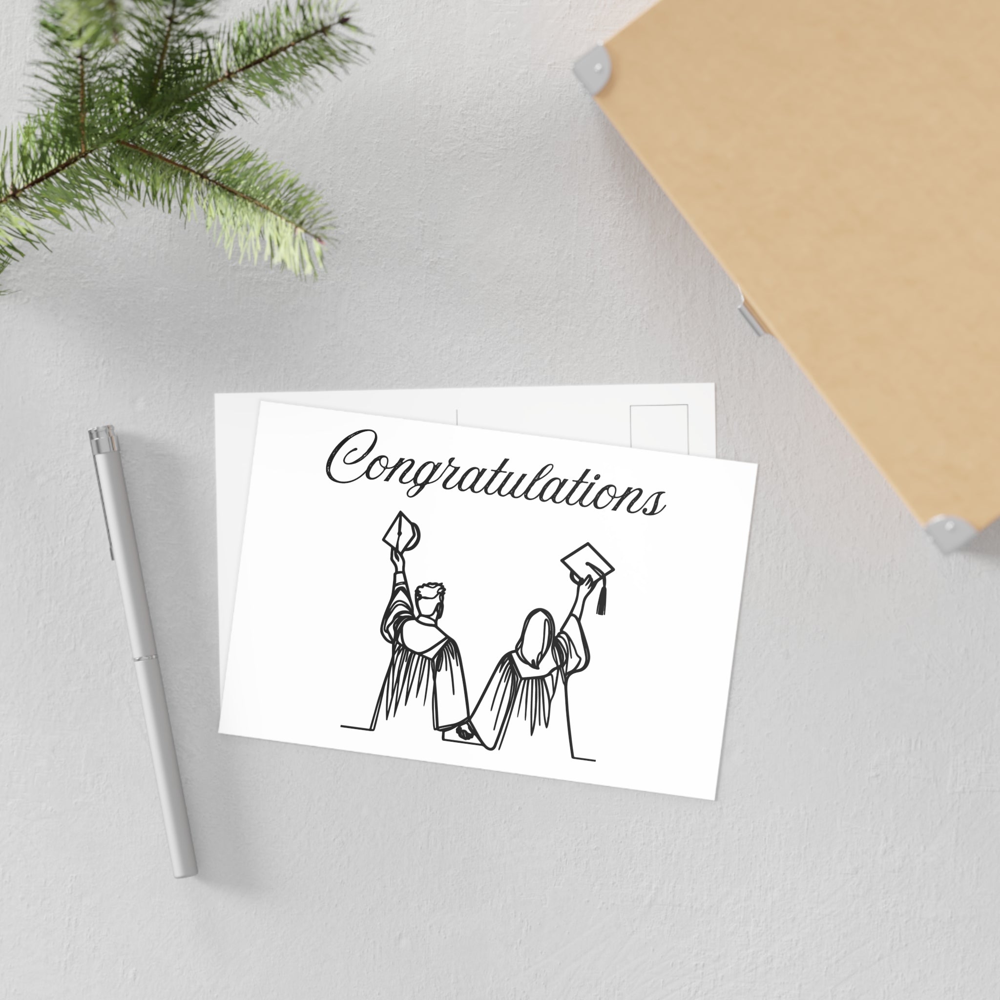Graduation Keepsake Postcards – Best Friends & Couples Memory Set