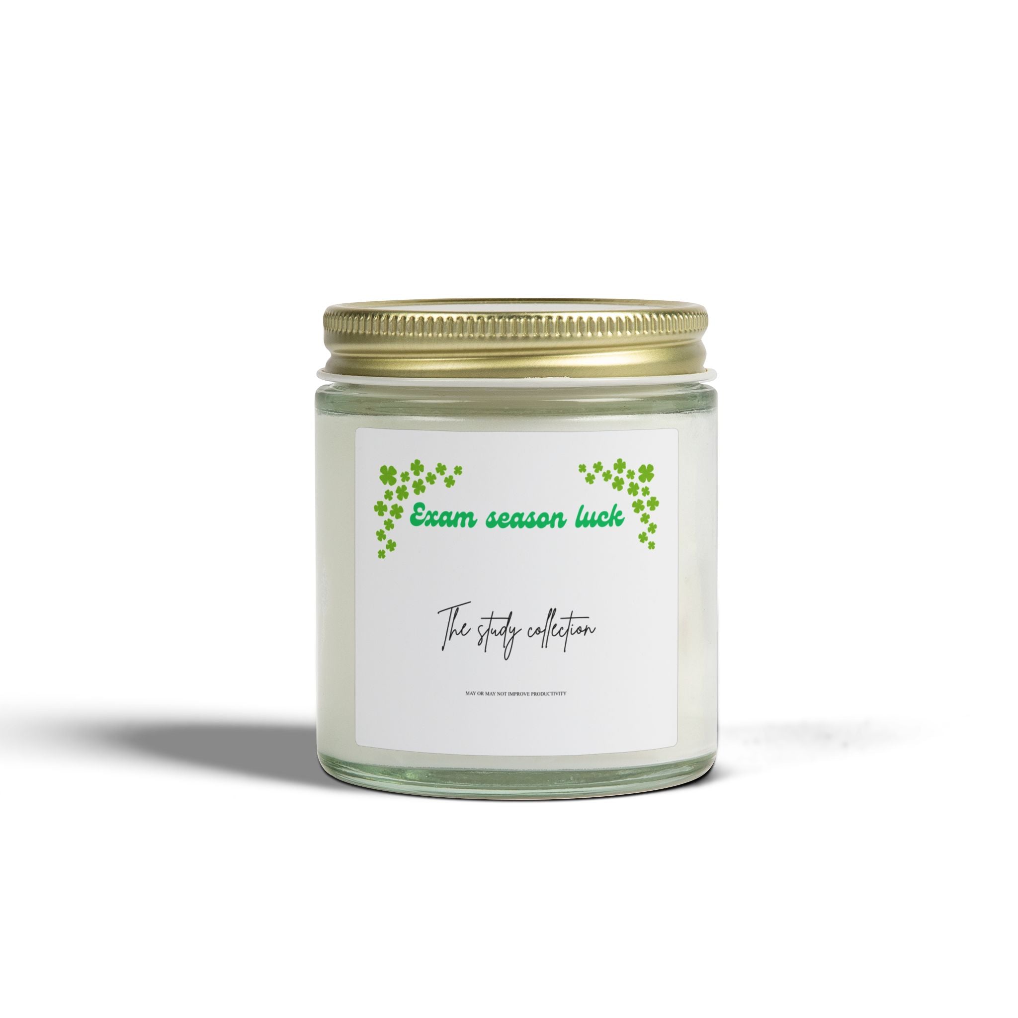 Scented Candle — Coconut Apricot Wax (Exam Season Luck)