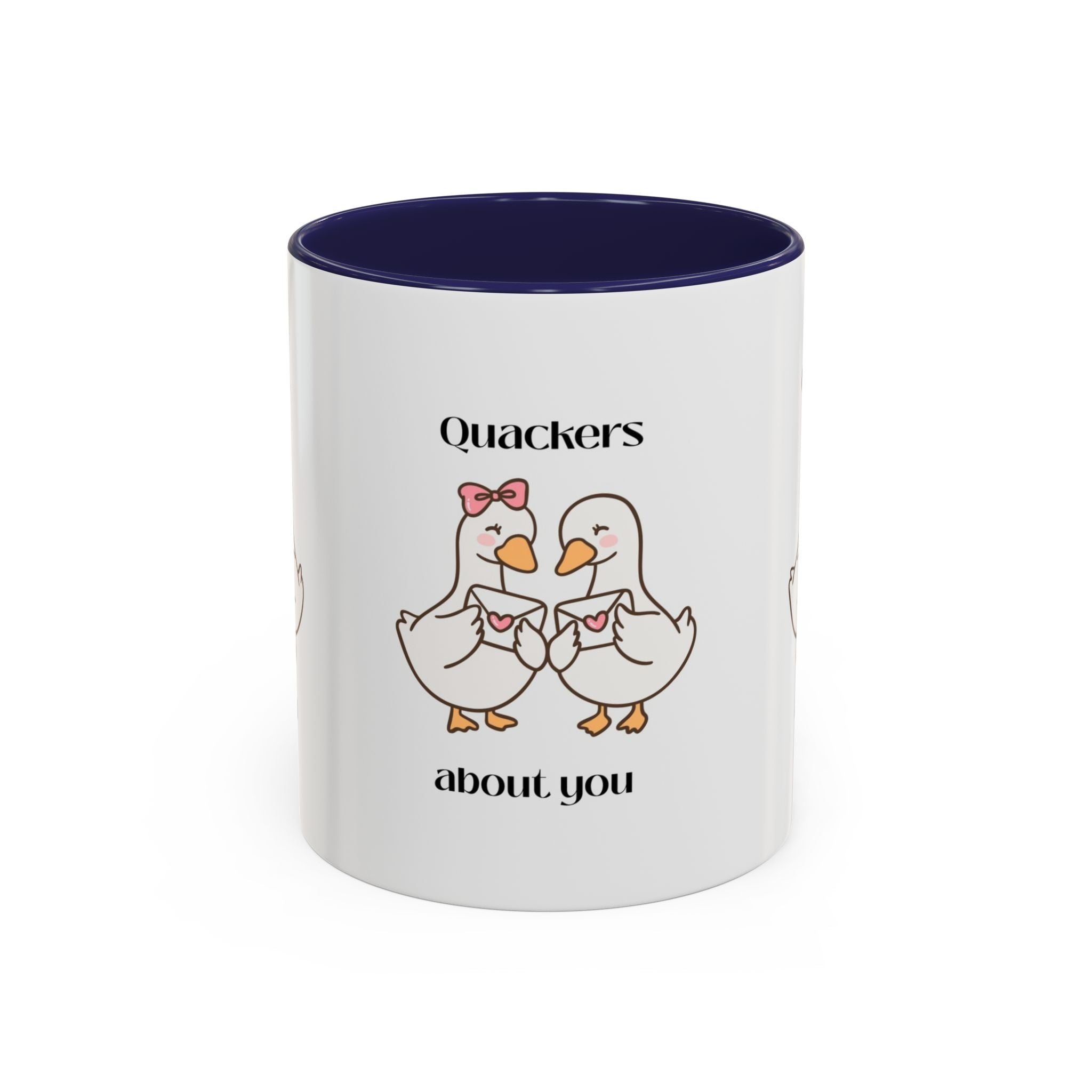 Quackers About You Valentine Coffee Mug — Cute Couples Gift (11/15oz)