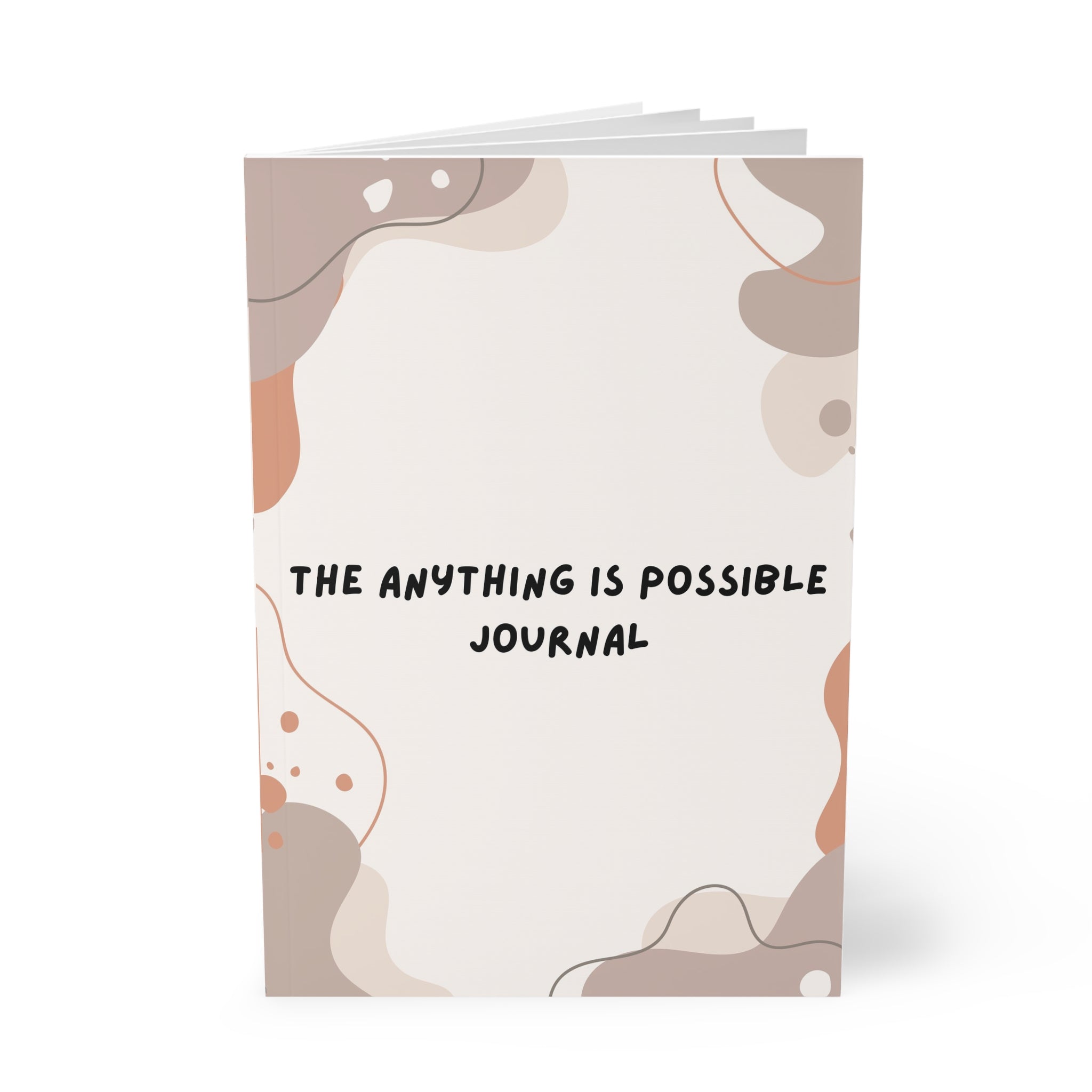 Anything Is Possible A5 Softcover Notebook — Inspirational Journal for Motivation & Organization