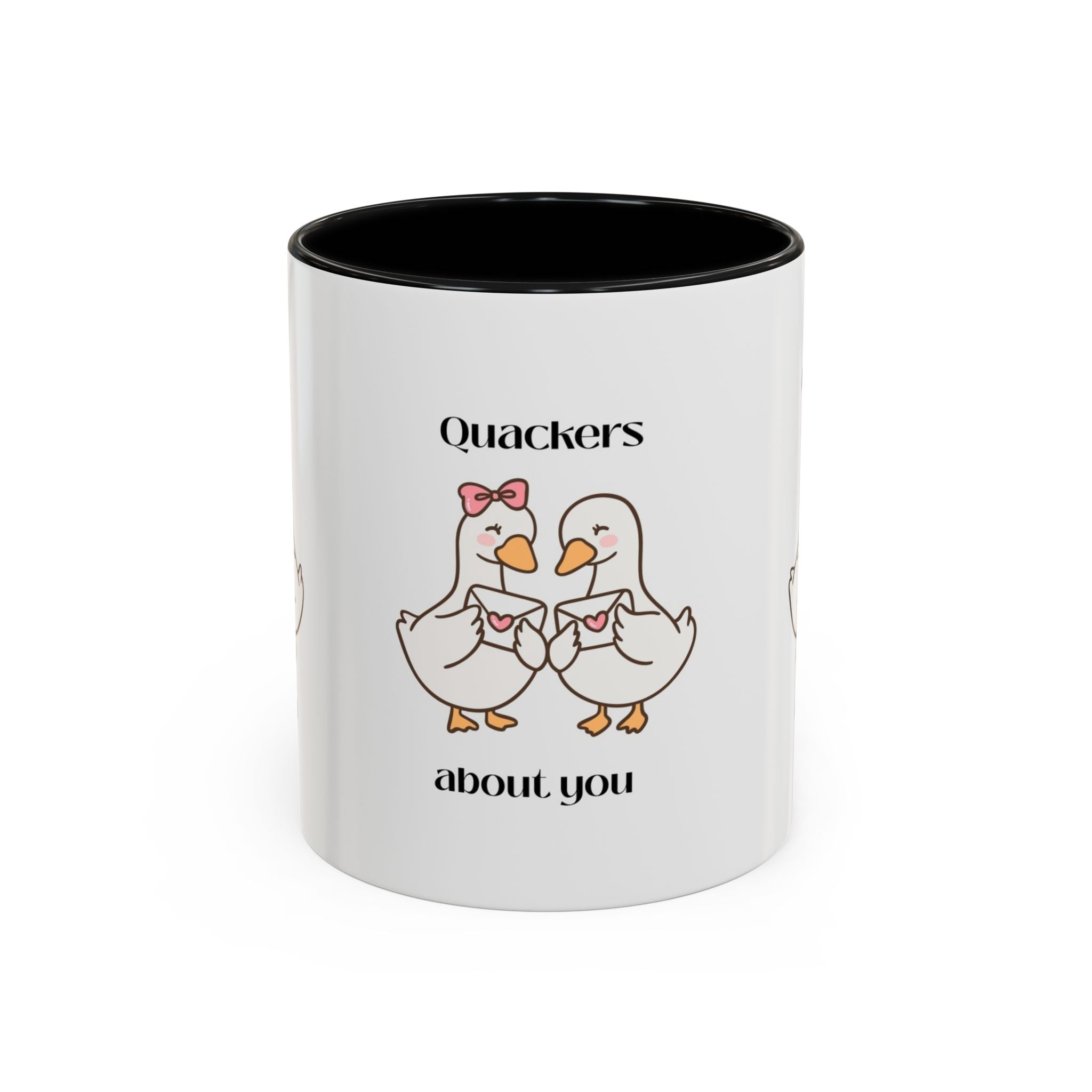 Quackers About You Valentine Coffee Mug — Cute Couples Gift (11/15oz)