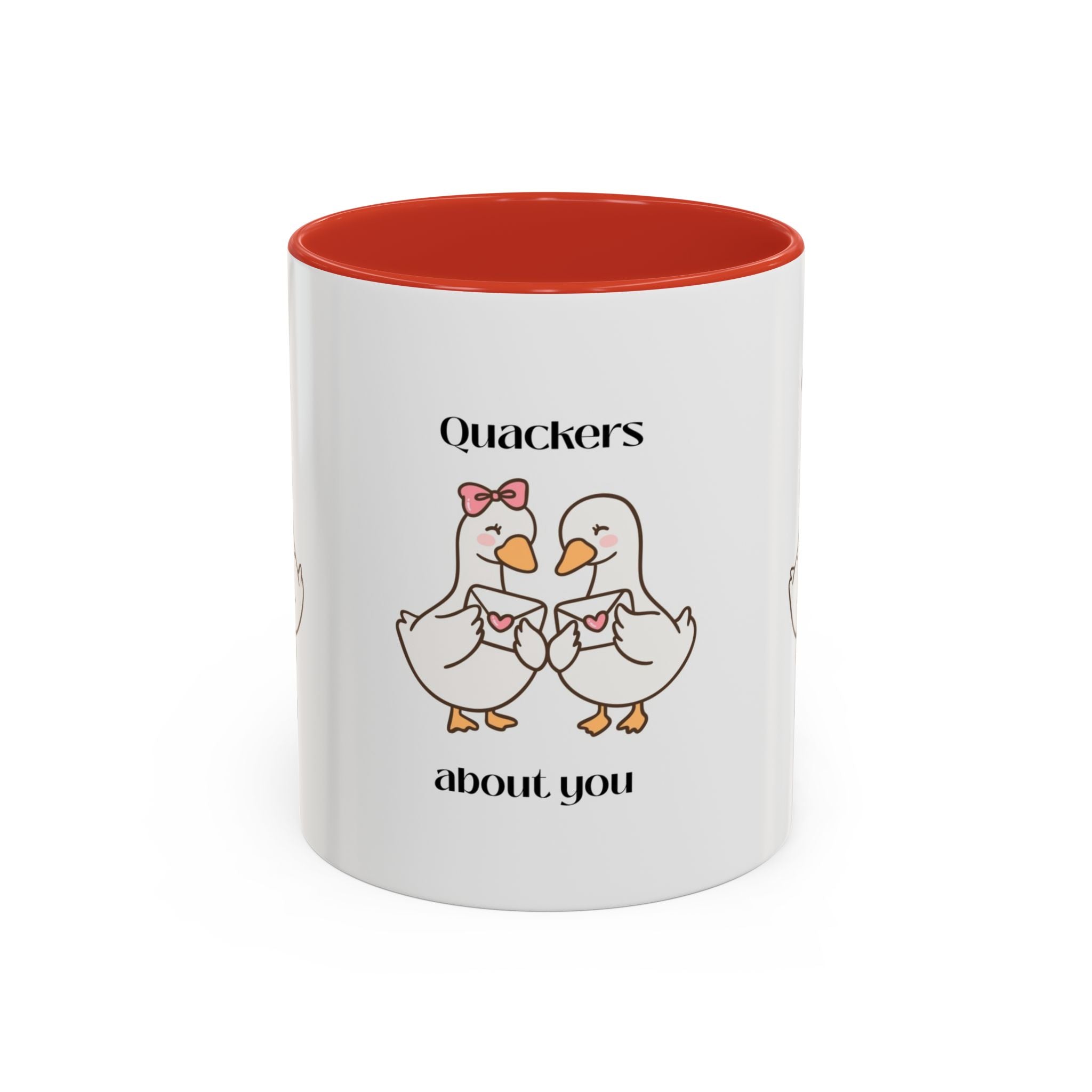 Quackers About You Valentine Coffee Mug — Cute Couples Gift (11/15oz)