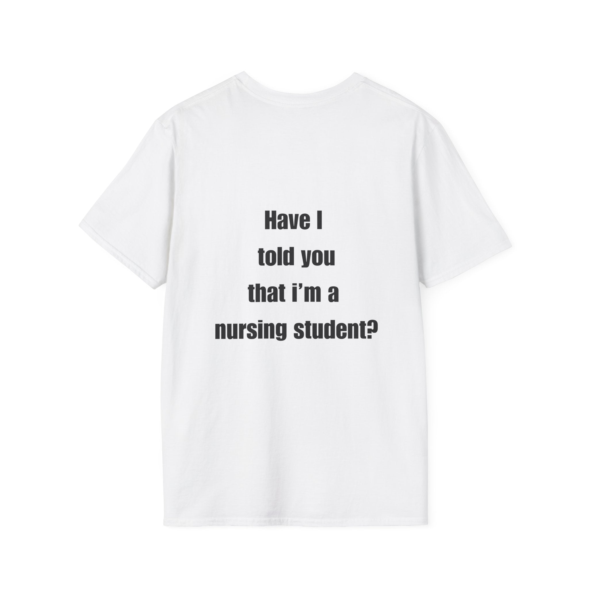 Nursing Student Tee — Study, Laugh, Relax Comfort Shirt